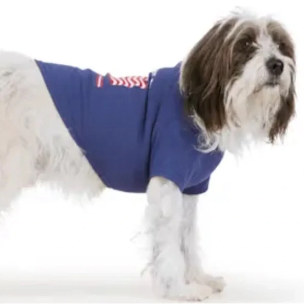 NWT American flag Dog t-shirt M